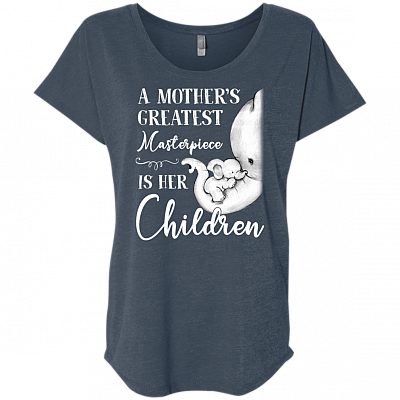 Ladies Triblend Dolman Sleeve