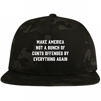 Flat Bill Premium Snapback