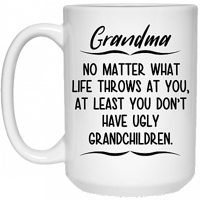 15 oz. White Mug