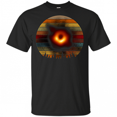 Black Hole Science Astro-nomy 2019 Vintage Style T-Shirt
