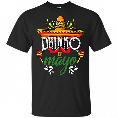 Drinko-De-Mayo T-Shirt - Cinco de Mayo Lover Shirt