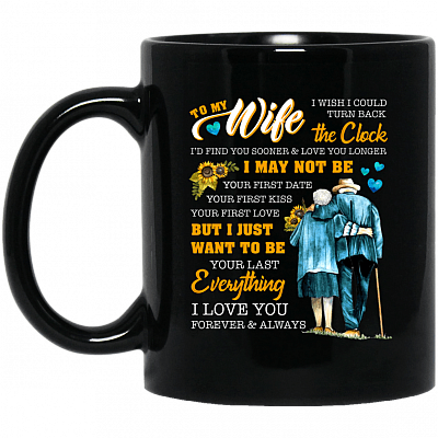 11 oz. Black Mug