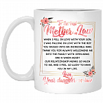 To The Best Mother-In-Law When I Fell In Love Ceramic Coffee Mug - Beer Stein -Water Bottle - Color Changing Mug