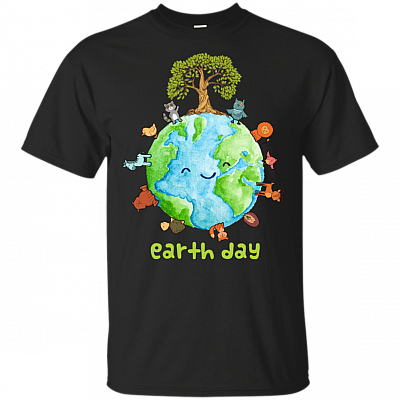 Plant More Trees Protect Our Species Earth Day T-Shirt