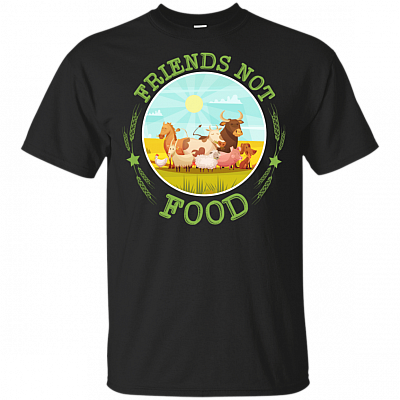 Funny Friends Not Food Vegetarian T-Shirt