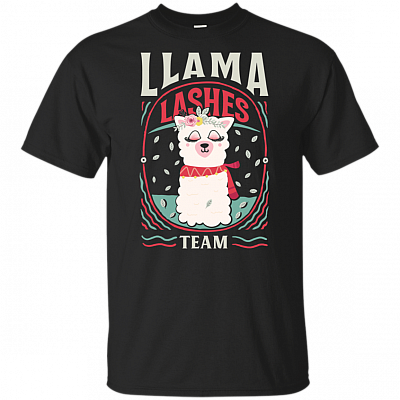 Llama Lashes Team T-Shirt