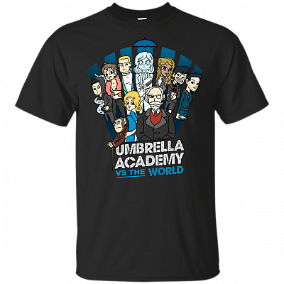 Funny Umbrella Academy Vs The World T-Shirt