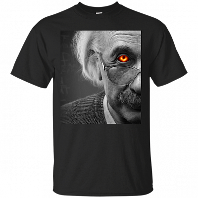Alternative view of Black Hole Einstein Science T-Shirt - V-Neck Shirt