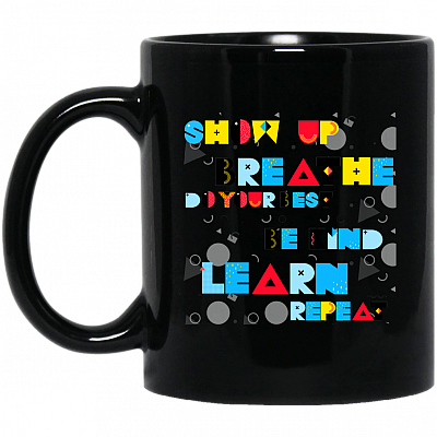 11 oz. Black Mug