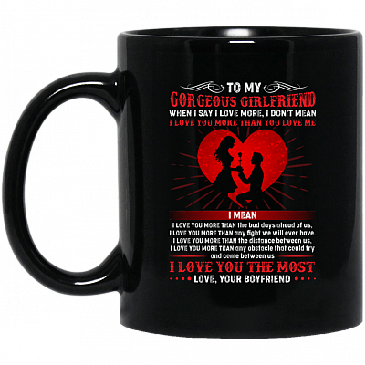 11 oz. Black Mug
