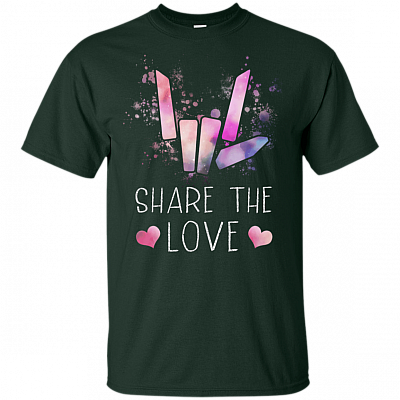 Alternative view of Share for Love Funny Fingers T-Shirt - Sharer Shirt Gift