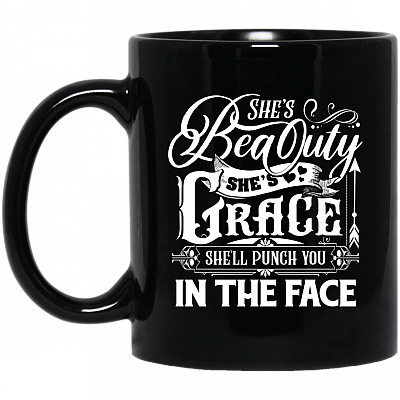 11 oz. Black Mug