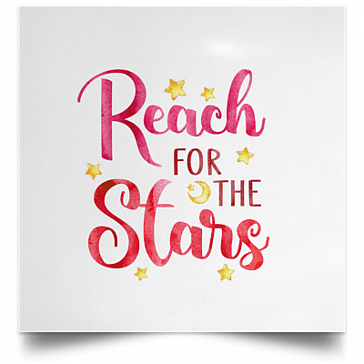 Alternative view of Reach For The Stars Baby Nursery Gallery Wrapped Framed Canvas Prints - Unframed Poster - Home Decor Wall Art