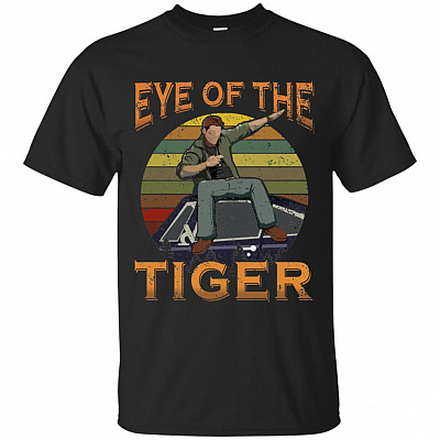 Eye of The Tiger Vintage Retro Natural T-Shirt