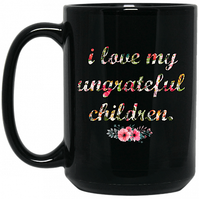 15 oz. Black Mug