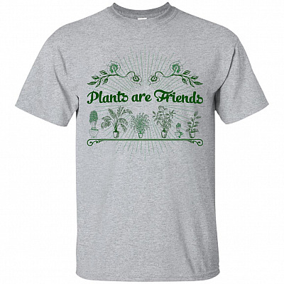 Plants Are Friends T-Shirt - Vegan Shirt - Vegan Gifts For Women