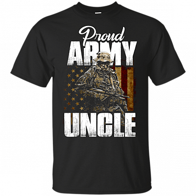 Proud_ Army_ Uncle T-Shirt - Veterans Day Gift Shirt