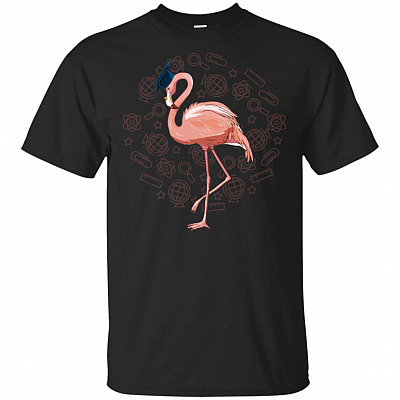 Graduation Flamingo T-Shirt