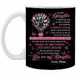 To My Daughter I Closed My Eyes For But A Moment And Suddenly A Woman Stood Ceramic Coffee Mug - Travel Mug - Stainless Water Bottle -