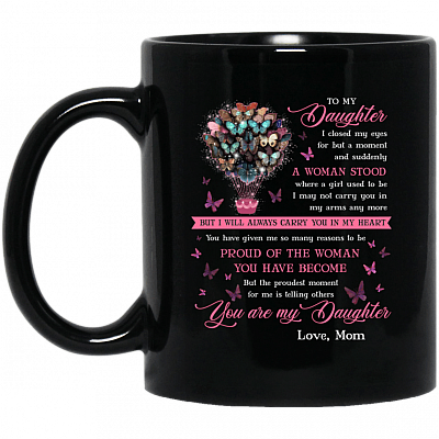 11 oz. Black Mug