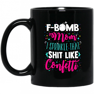 11 oz. Black Mug