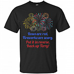 Put It in Reverse Back up Terry Funny T-Shirt