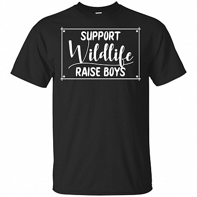Support Wildlife Raise Boys T-Shirt