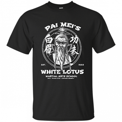 Pai-Mei's White Lotus T-Shirt Hat-tori Han-zo Shirt