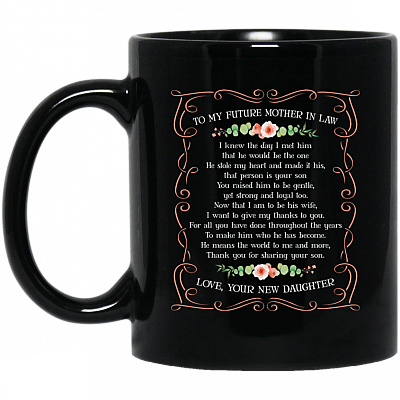 11 oz. Black Mug