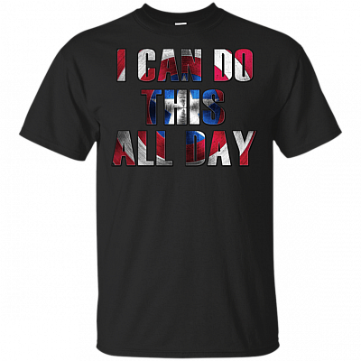 Captain I Can Do This All Day America T-Shirt