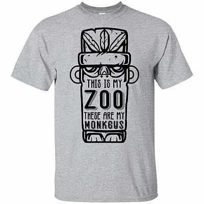 This Is My Zoo These Are My Monkeys T-Shirt - Funny Mom Shirt