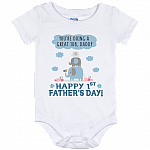 You're Doing A Great Job Daddy Happy 1st Father's Day Baby Onesie - First Fathers Day Onesie - Baby Boy Onesie