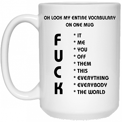 15 oz. White Mug
