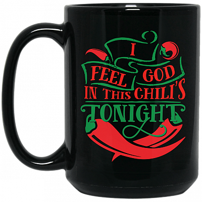 15 oz. Black Mug