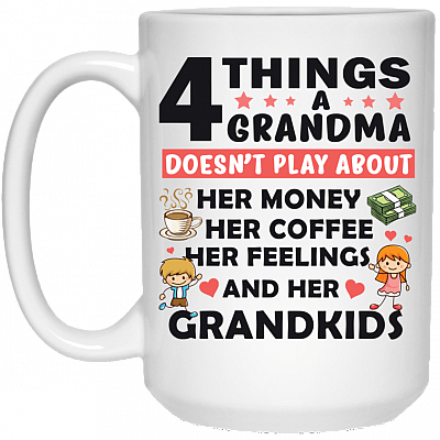 15 oz. White Mug
