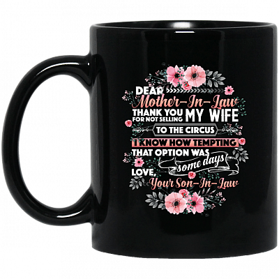 11 oz. Black Mug