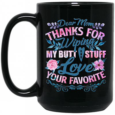 15 oz. Black Mug