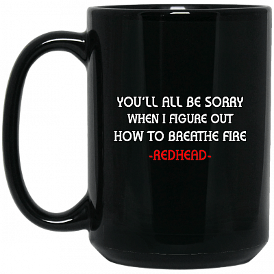 15 oz. Black Mug