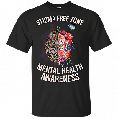 Stigma Free Zone Mental Health Awareness Shirt