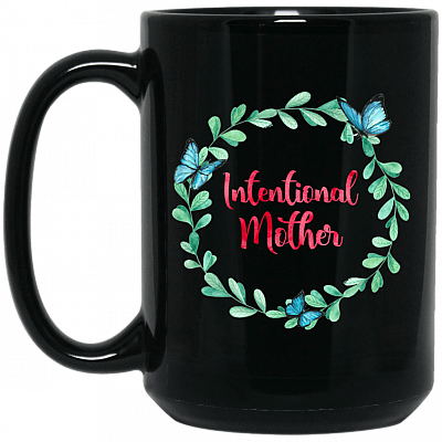 15 oz. Black Mug