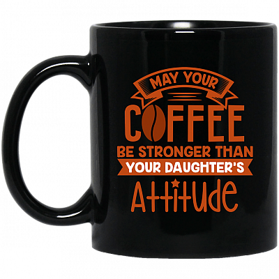 11 oz. Black Mug