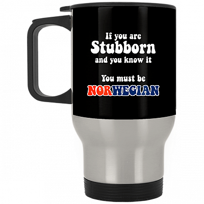 14 oz. Silver Travel Mug