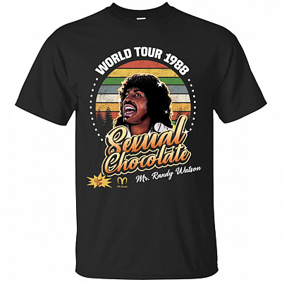 Sexual Chocolate World Tour 1988 Vintage Retro T-Shirt