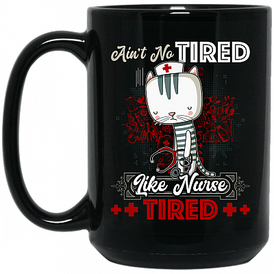 15 oz. Black Mug