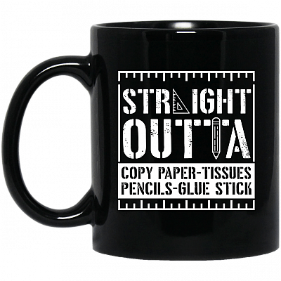 11 oz. Black Mug