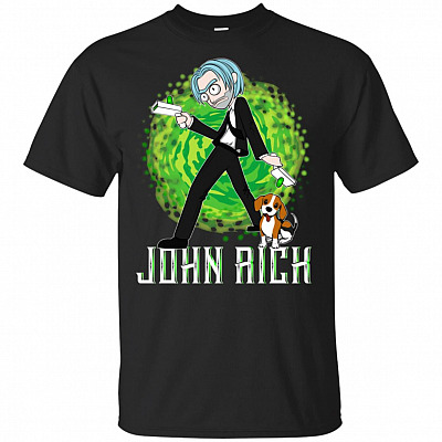 John Rick Be Kind To Animals Morty T-Shirt