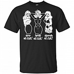 See No Evil Hear No Evil Speal No Evil Sexy Girl T-Shirt