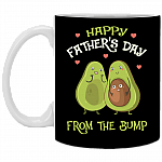 Happy Father's Day Form The-Bump Ceramic Coffee Mug - Beer Stein -Water Bottle - Color Changing Mug
