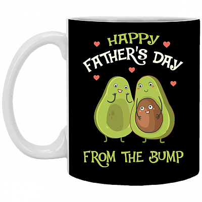 Happy Father's Day Form The-Bump Ceramic Coffee Mug - Beer Stein -Water Bottle - Color Changing Mug
