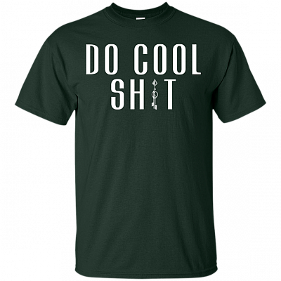 Alternative view of Do Cool Shit T-Shirt